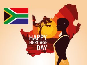 happy-heritage-day-with-person-afro-and-flag-of-south-africa-vector